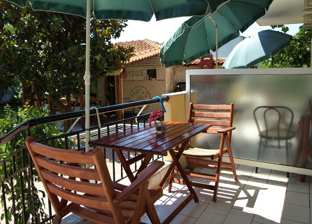 Dionysos Apartment Asproválta Phòng bức ảnh